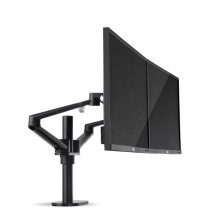 Großhandel faltbare Höhenhöhe Einstellbare Aluminiumlegierung ABS -Tisch Sway Dual Monitor Mount Arm